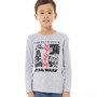 STAR WARS Boys Vader It Is Your Destiny Japanese Long Sleeve T-Shirt Grey