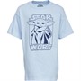 STAR WARS Boys Mandalorian The Child Force T-Shirt Light Blue