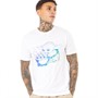 STAR WARS Mens The Mandalorian Grogu Gradient T-Shirt White