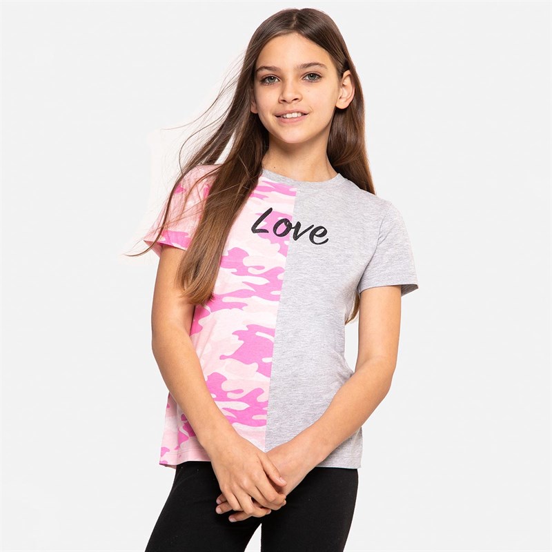 ThreadGirls Lacey T-Shirt Grey Marl