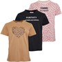 Threadgirls T-Shirts Elsa Fille Multicolore