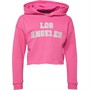 Threadgirls Girls Botswana Cropped Hoodie Pink