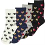 Threadgirls Girls Dara Five Pack Socks Multi