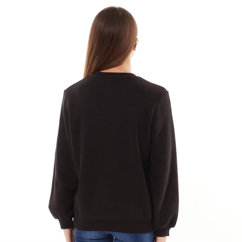 Threadgirls Girls Fleece Sweatshirt Black