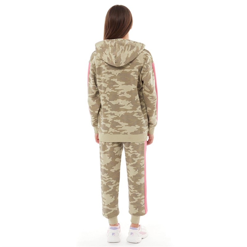 Threadgirls Girls Brook Tracksuit Set Khaki