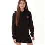 Threadgirls Girls Knitted Hoodie Dress Black