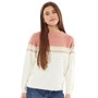 Threadgirls Girls Lucky Knit Jumper Off White