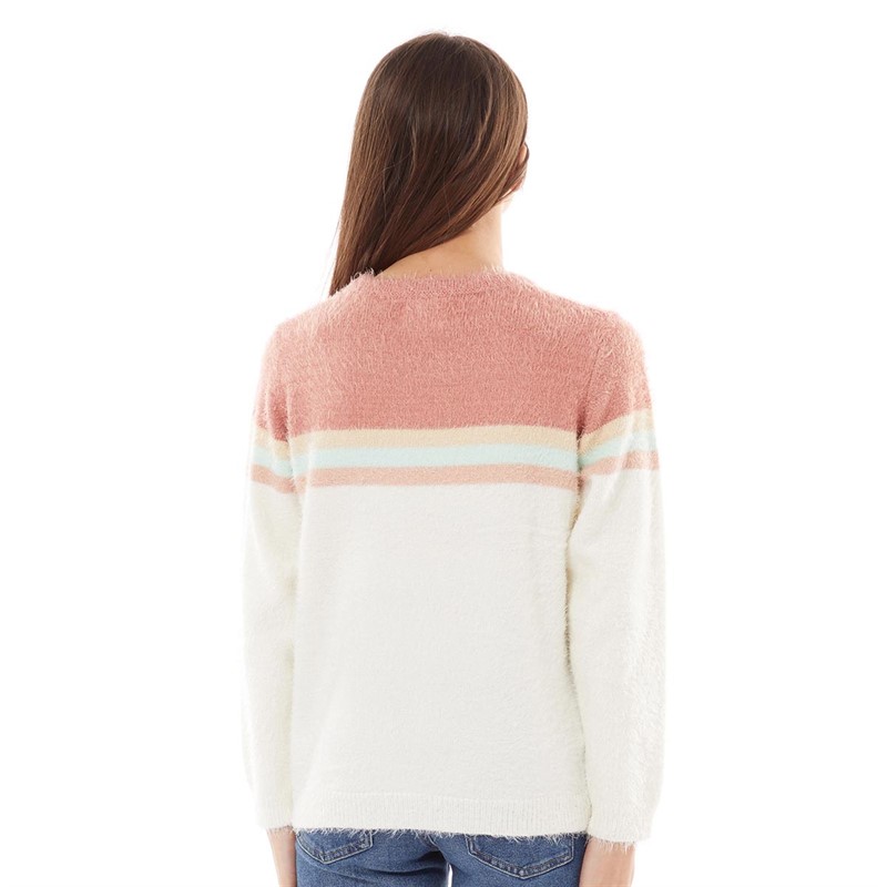 Threadgirls Girls Lucky Knit Jumper Off White