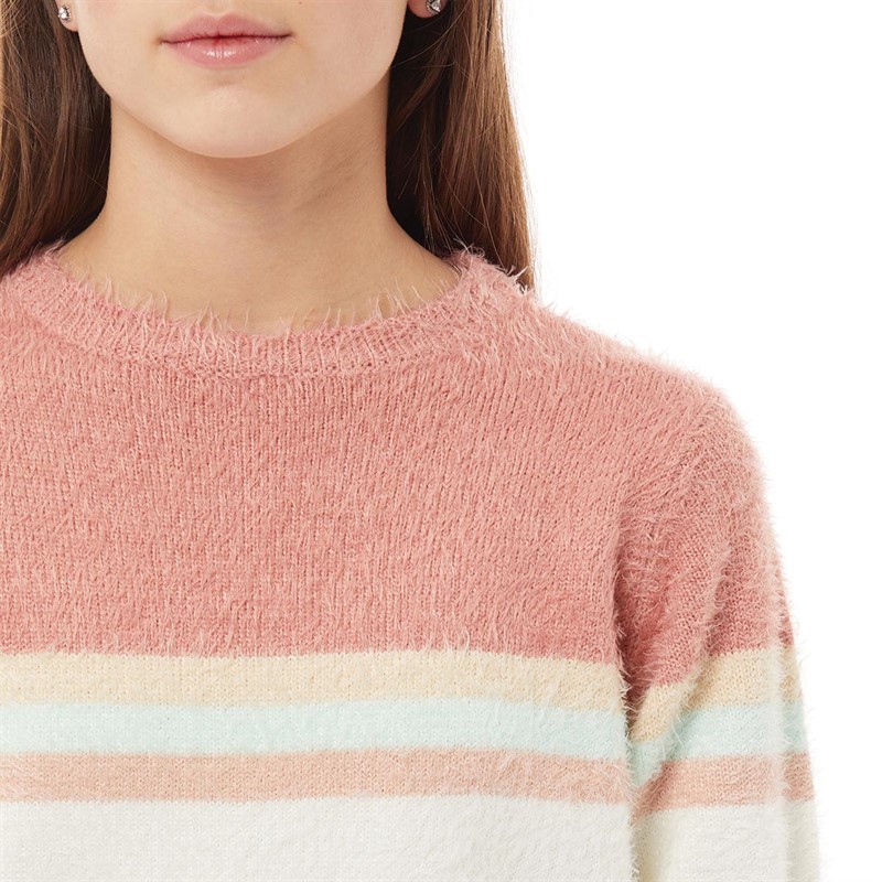 Threadgirls Girls Lucky Knit Jumper Off White