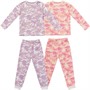 Threadgirls Girls Dandie Two Pack Pyjamas Lilac/Pink