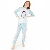 Threadgirls Girls Snuggle Pyjamas Blue