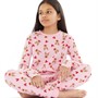 Threadgirls Girls Sleigh Sleigh Pyjama Set Pink