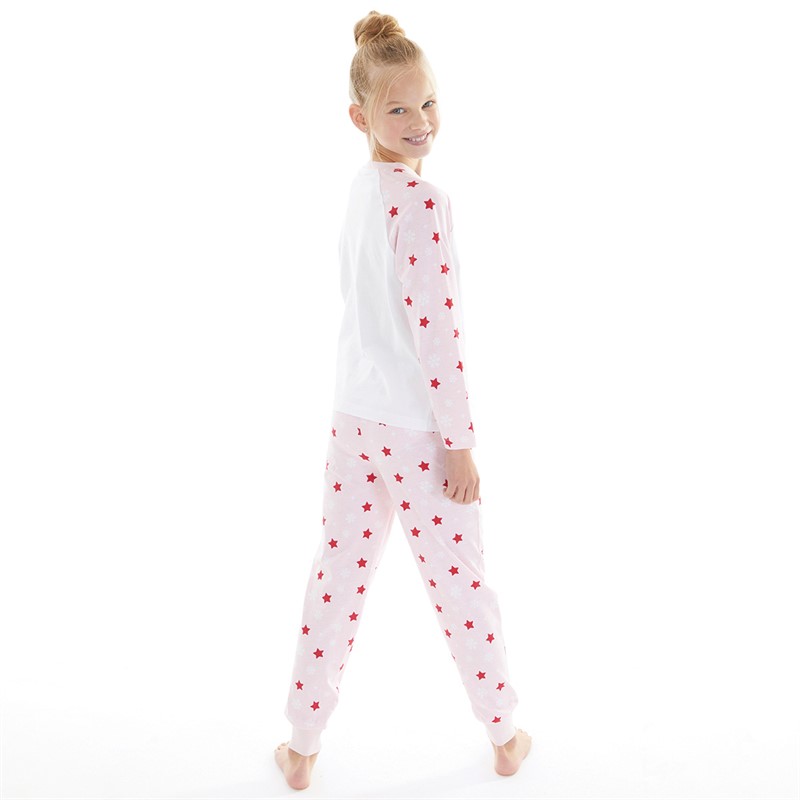 Threadgirls Girls Angel Pyjama Set Pink