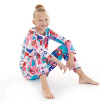 Threadgirls Girls Xmas Patch Pyjama Set Multi