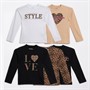 Threadgirls Piger 5-pak Dyre Langærmede Bluser Multi