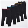 Threadgirls Piger Leggings 5-pak Sort