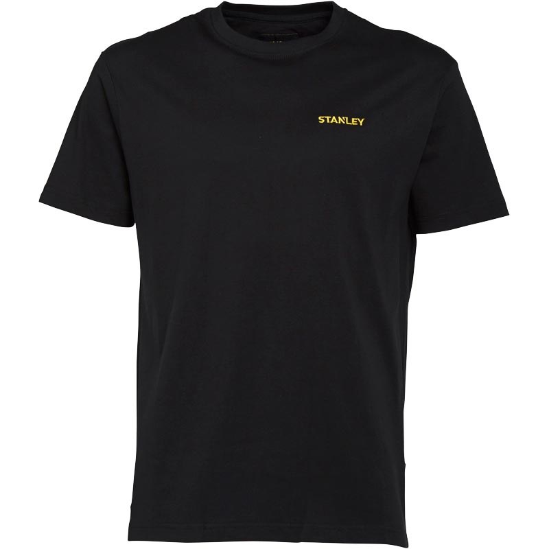 Buy Stanley Workwear Mens Utah Logo T Shirt Black