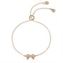 Ted Baker Bijouterie Carsaa Crystal Petite Bow Drawstring Femme Doré