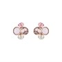 Ted Baker Bijouterie Lynda Jewel Cluster Stud Earrings Femme Doré-Rose