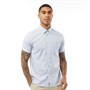 Ted Baker Mens Wallabi Short Sleeve Oxford Shirt Blue