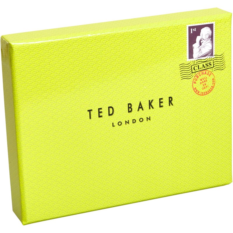 Ted Baker Portefeuille MXW Anville Xoom Logo Bifold Homme Noir