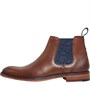 Ted Baker Mens Camroon 4 Leather Chelsea Boots Brown
