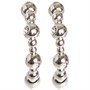 Ted Baker Damskie Belsini Crystal Bubble Earring Bi?uteria Srebrny