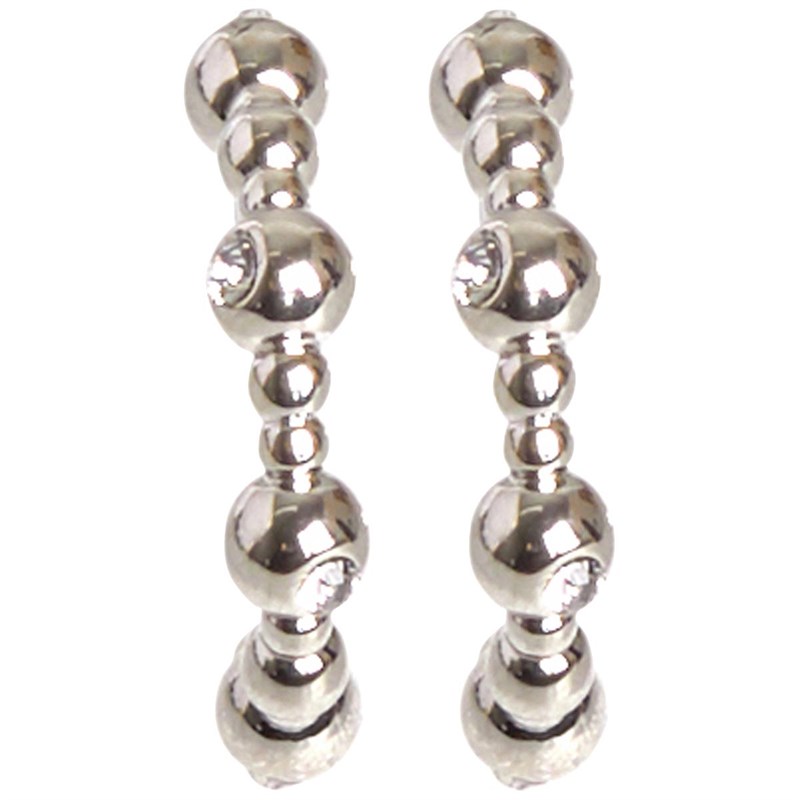Ted Baker Damskie Belsini Crystal Bubble Earring Bi?uteria Srebrny
