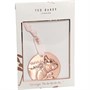 Ted Baker Womens Dog Hanging Xmas Charm Rosegold