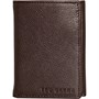 Ted Baker Mens Debaca Xoom Logo Leather Card Wallet XChocolate