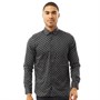 Ted Baker Mens Fille Long Sleeve Circle Geo Print Shirt Navy