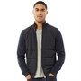 Ted Baker Mens Pasport Quilted Funnel Neck Jacket Navy