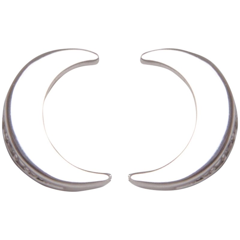 Ted Baker Womens Marlyy Crescent Moon Stud Earring Silver/Crystal