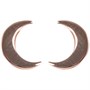 Ted Baker Dames Marlyy Crescent Moon Stud Earrings Sieraden Rose Goud