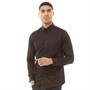 Ted Baker Herre Popcut Satin Stretch Langærmet shirts Sort