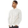 Ted Baker Mens Tiptoe Long Sleeve Linen Shirt White