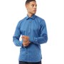 Ted Baker Mens Kools Twill Stripe Endurance Shirt Navy