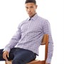 Ted Baker Herre Digess Circles Endurance Langærmet shirts Lilla