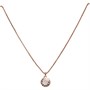 Ted Baker Bijouterie Gemmarh Gem Button Pendant Femme Doré-Rose