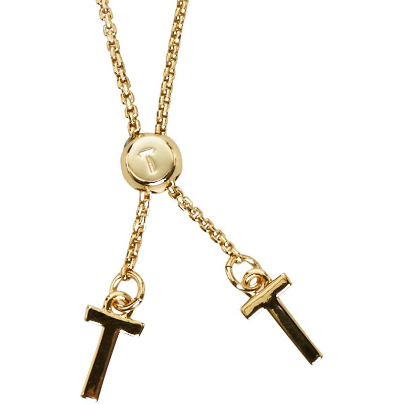 Ted Baker Womens Giselo Gem Button Bracelet Gold Tone/Abalone Shell/Green Crystal