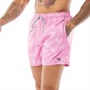 Ted Baker Mens Flamez All Over Printed Swim Shorts Pink