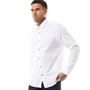 Ted Baker Mens Speech Textured Long Sleeve Shirt White