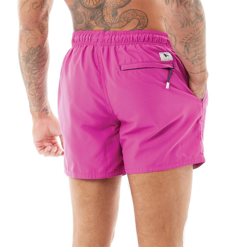 Ted Baker Shorts de Bain Planktn Plain Homme Rose