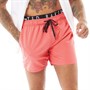 Ted Baker Mens Brany Branded Tape Swim Shorts Coral