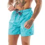 Ted Baker Shorts de Bain Link Linear Homme Bleu Sarcelle
