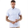 Ted Baker Mens Yesso Oxford Short Sleeve Shirt Blue