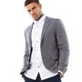 Ted Baker Herre Balrom Linen Jakkesæt Mergel Blå