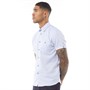 Ted Baker Mens Have Fun Short Sleeve Linen Shirt Blue