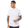 Ted Baker Mens Yesso Short Sleeve Oxford Shirt White