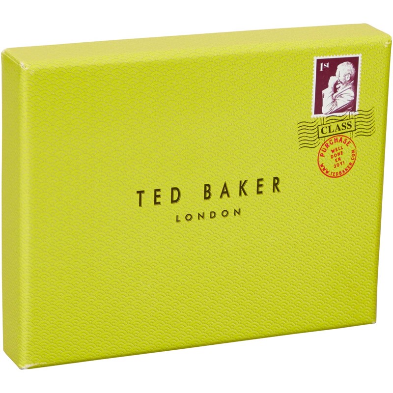 Ted Baker Herre Seagul Bilfold With Coin Punge Chokoladebrun